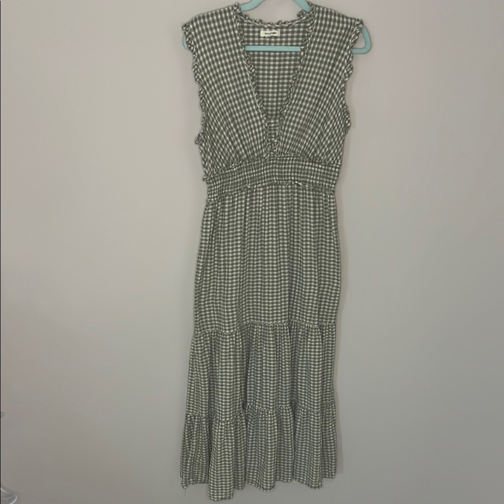 Checkered Sleeveless Dress